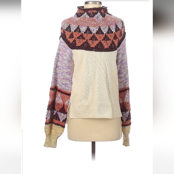 Free People Swit The Small Stuff Sweater - Picture 2 of 3